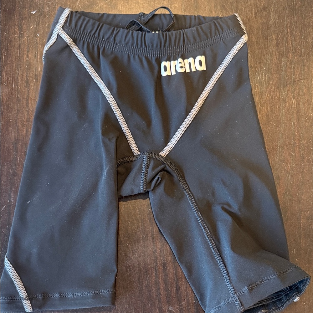 Arena powerskin Black Swim Jammer Race suit - Picture 2 of 6